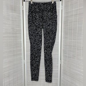 Lululemon Swift Speed High Rise Tight Speckle Black Size 4